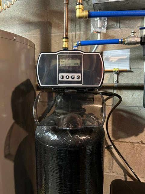 Aquasure Harmony Series 40,000 Grains Whole House Water Softener with High Performance Automatic Digital Metered Control Head | Reduces Hardness & Minerals | Improve Water Quality | for 3-4 bathrooms customer photo 2