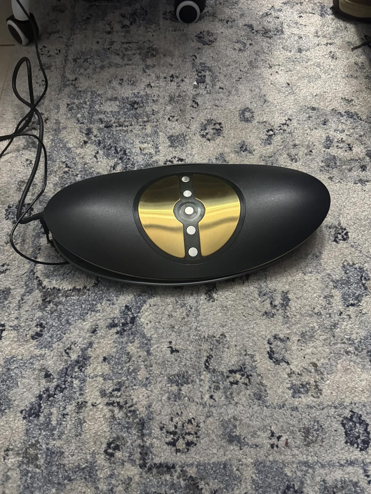 Electric Lumbar Traction Device, Multifunctional Back Traction Device with Dynamic Airbag Traction, 20-Level Electrotherapy, 3-Level Vibration Massage and Thermal Therapy from 113 to 131℉ customer photo 1