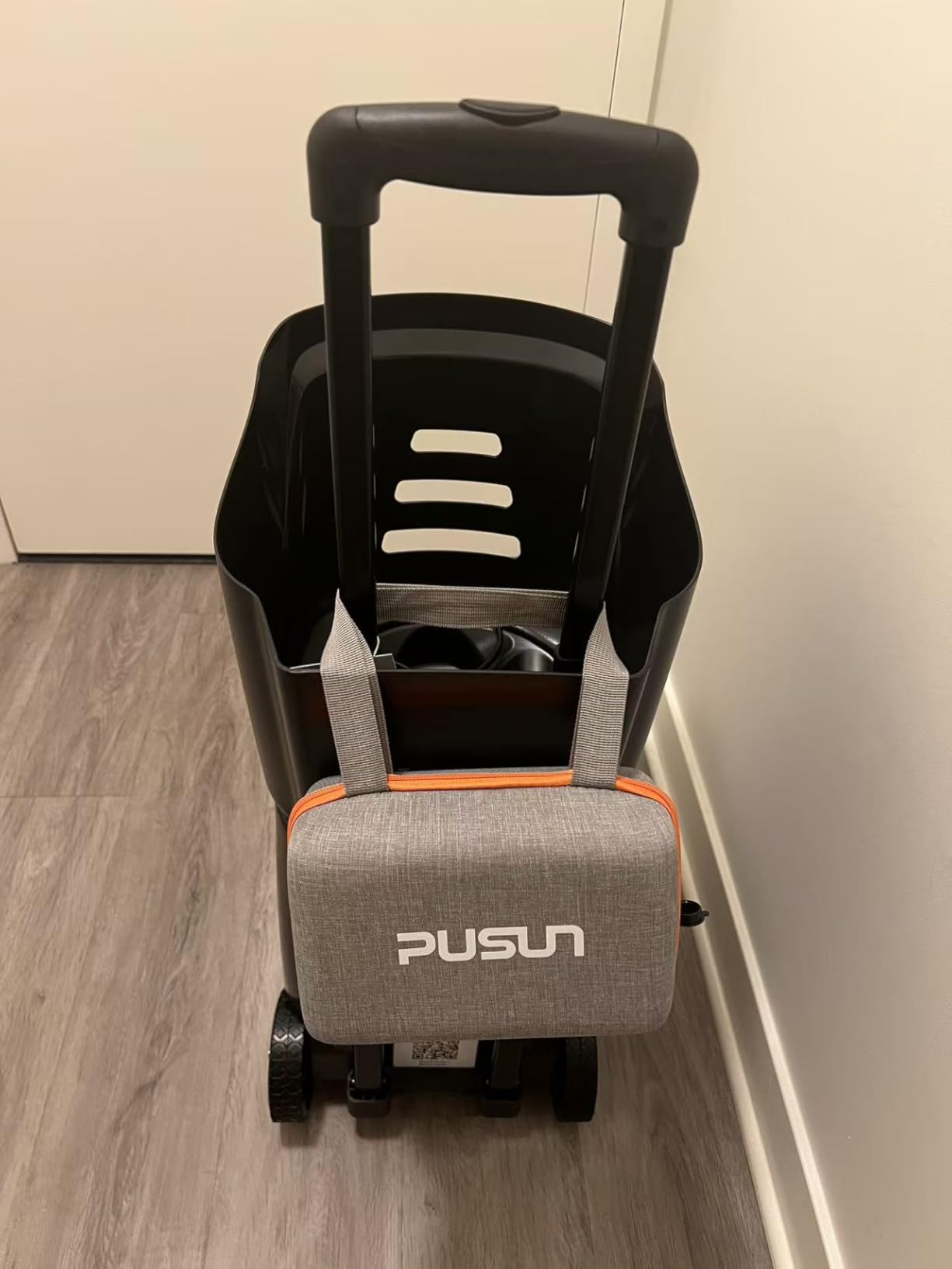 PUSUN PT-Smart Tennis Ball Machine - App Control with 12 Built-in Training Modes, 6-Level Spin, 28-Point, 75 MPH, 100+ Ball customer photo 2