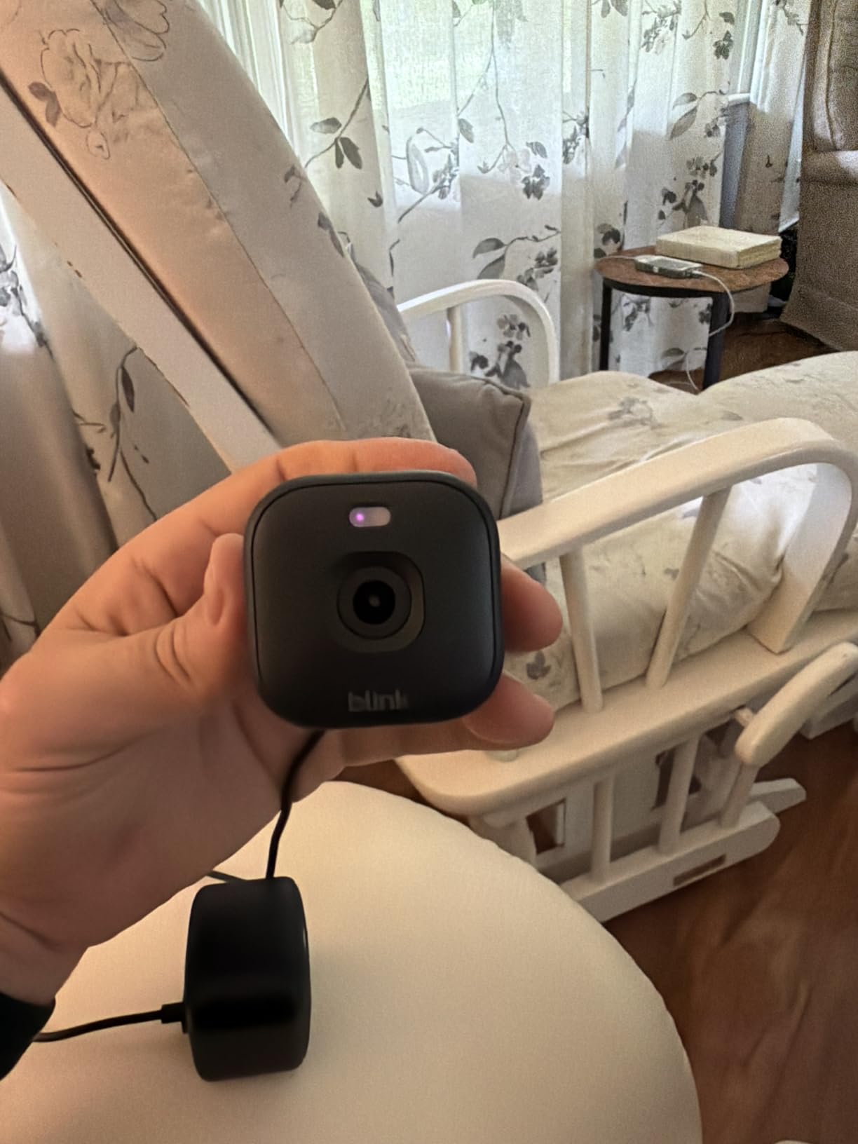 Blink Mini 2K+ (newest model) - Plug-in Home & Pet Indoor Security Camera with 2K video resolution, night vision, enhanced audio, motion detection - 2 cameras (Black) customer photo 2