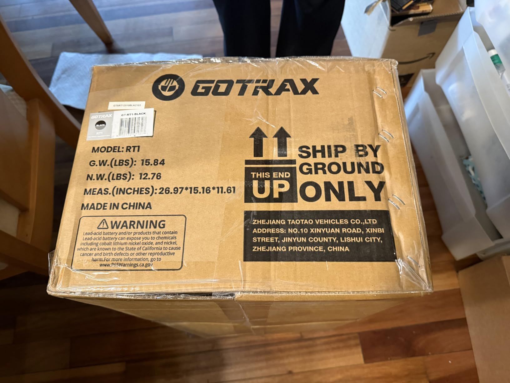 Gotrax Ride on Toy for Toddlers 1.5-4, 12V Battery for 80Mins, Max 1.5MPH | Safe Replaceable Lead-acid Battery, Forward/Reverse 2 Gears, Max 66lbs Load, Electric Vehicle ATV Car Best Gift for Boys Girls customer photo 1