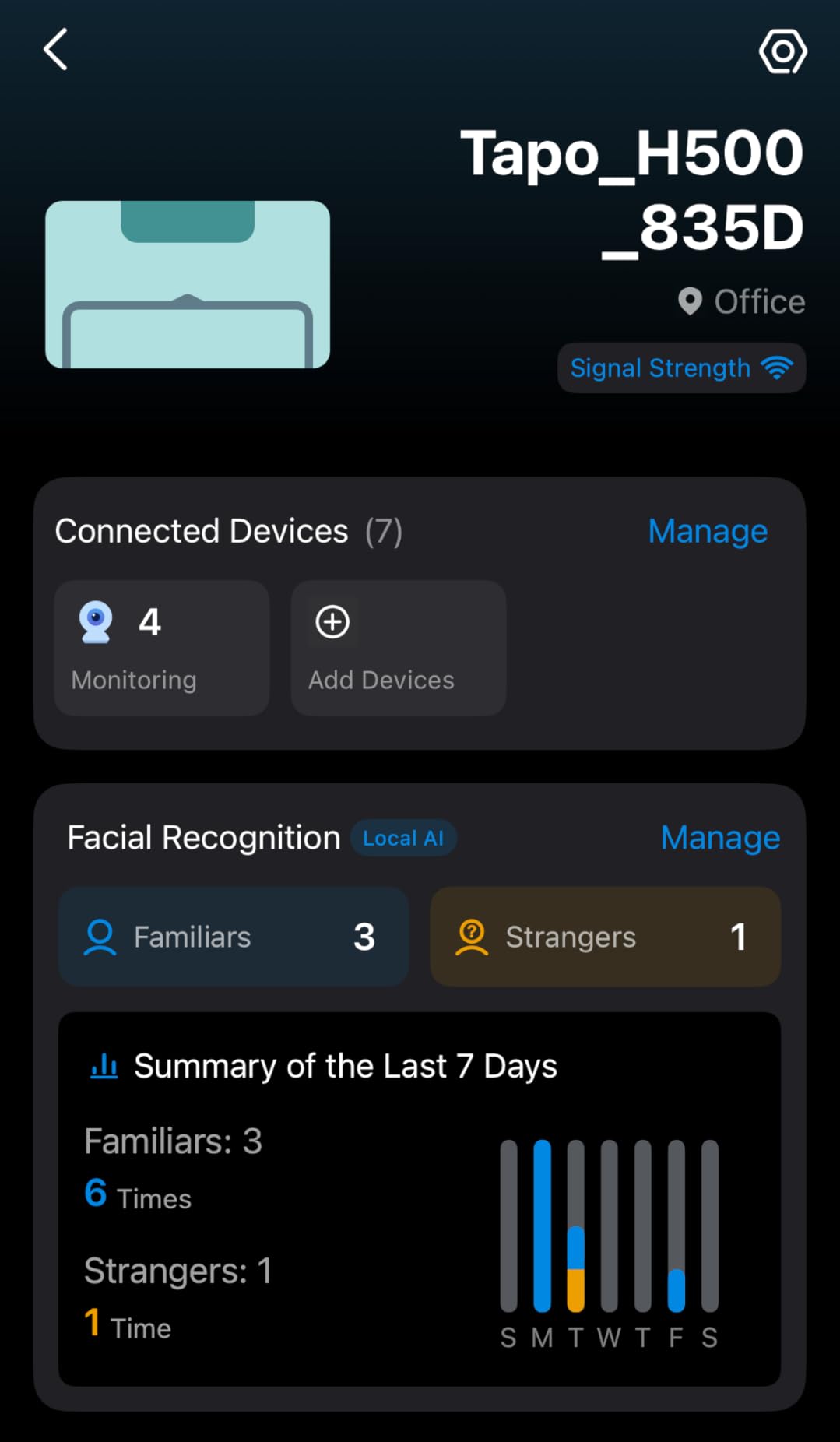 Tapo CentralHub for Smart Devices, H500, Improves Camera AI Accuracy | Connect up to 16 Tapo Cameras & 64 Sub-G Sensors, 16GB Built-in Storage + 2.5'' SATA Expandable Storage Option customer photo 2