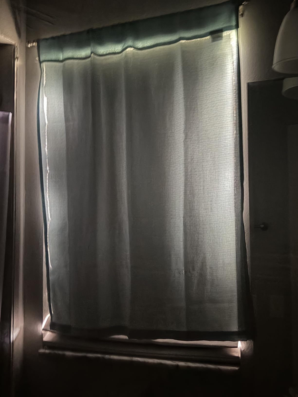 LazBlinds No Drill Roman Shades, Blackout, 35