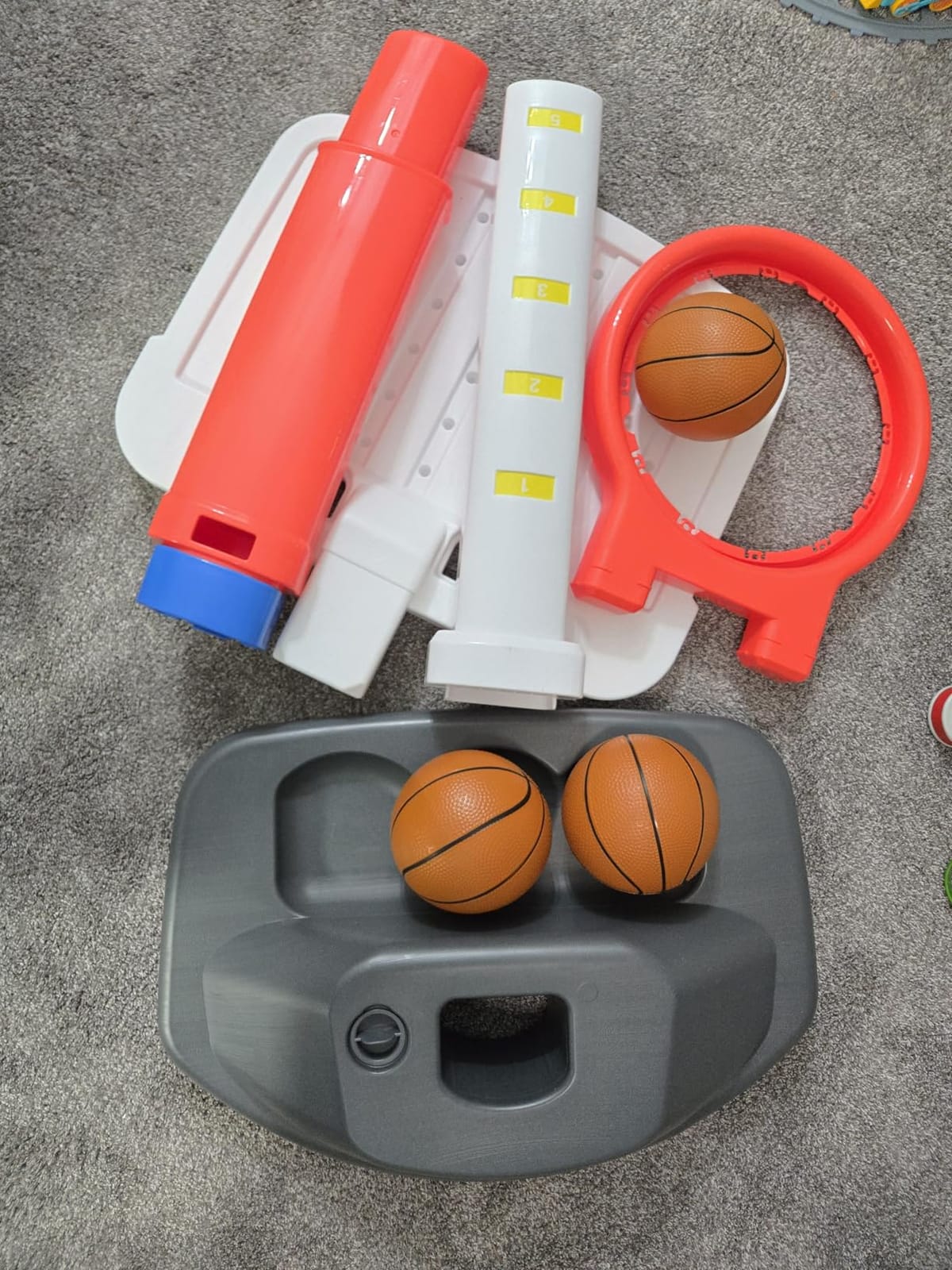 Fisher-Price Grow-to-Pro Basketball Hoop for Toddlers customer photo 1