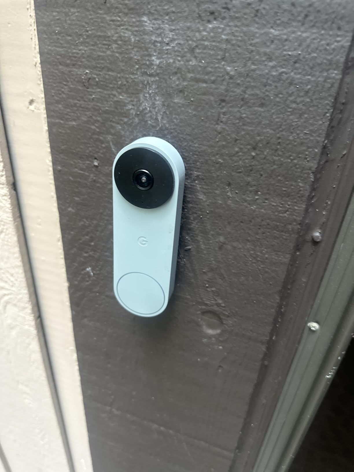 Google Nest Doorbell (Wired, 3rd Gen) - 2K Video, Live View - 2025 - Linen | Video doorbell, 2K HDR, intelligent alerts, color night vision, 2-way audio, works with Google Home & Gemini customer photo 2
