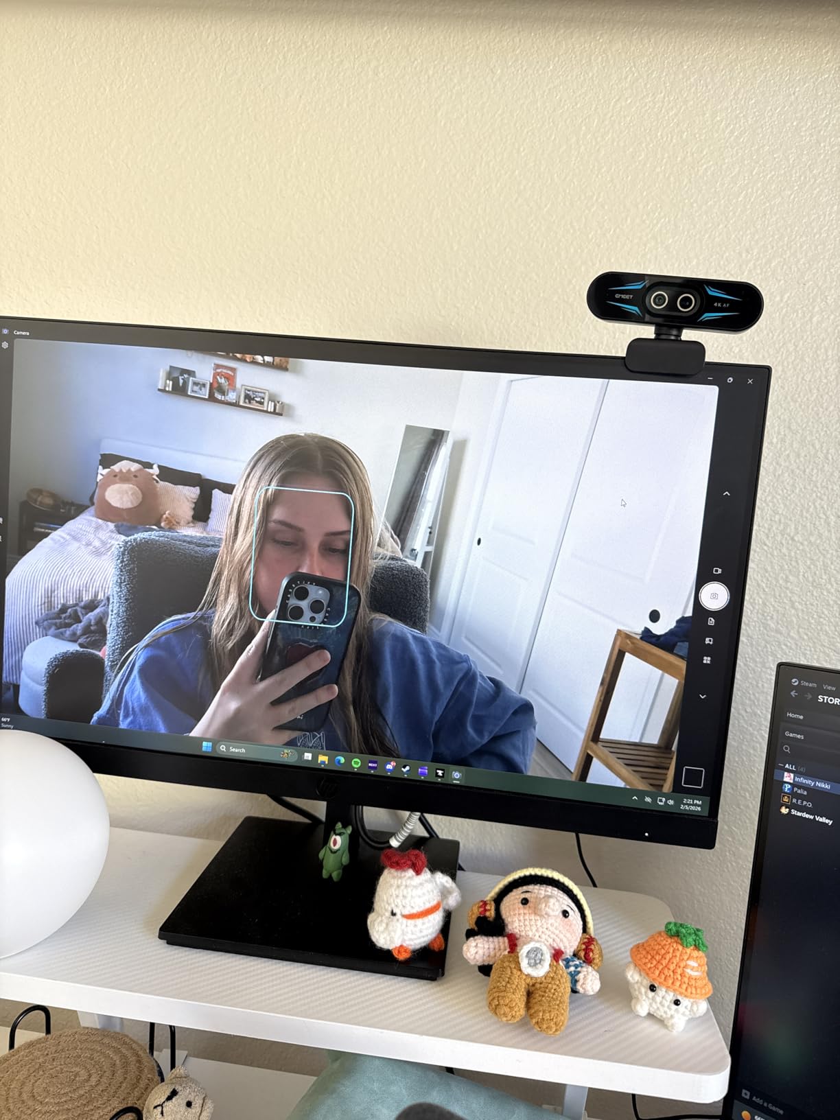 EMEET C60E Dual-Camera 4K Webcam for Streaming, Wide-Angle & Telephoto customer photo 1