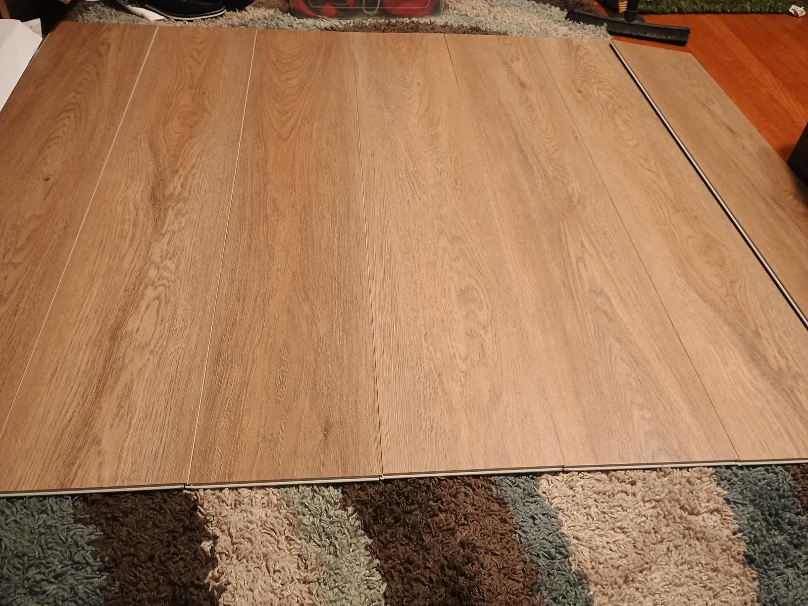 Allure Wide Plank Luxury Vinyl Flooring, Blueberry Pecan Pine 9