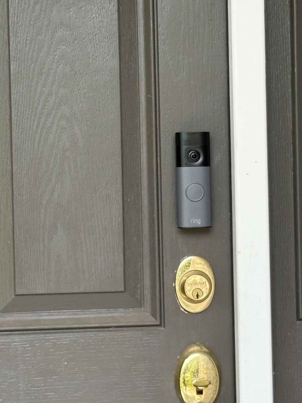 Ring Battery Doorbell 2K (newest model) Retinal 2K with wide-angle video, up to 6x Enhanced Zoom, Two-Way Talk, and Built-In Battery, Matte Mocha customer photo 2