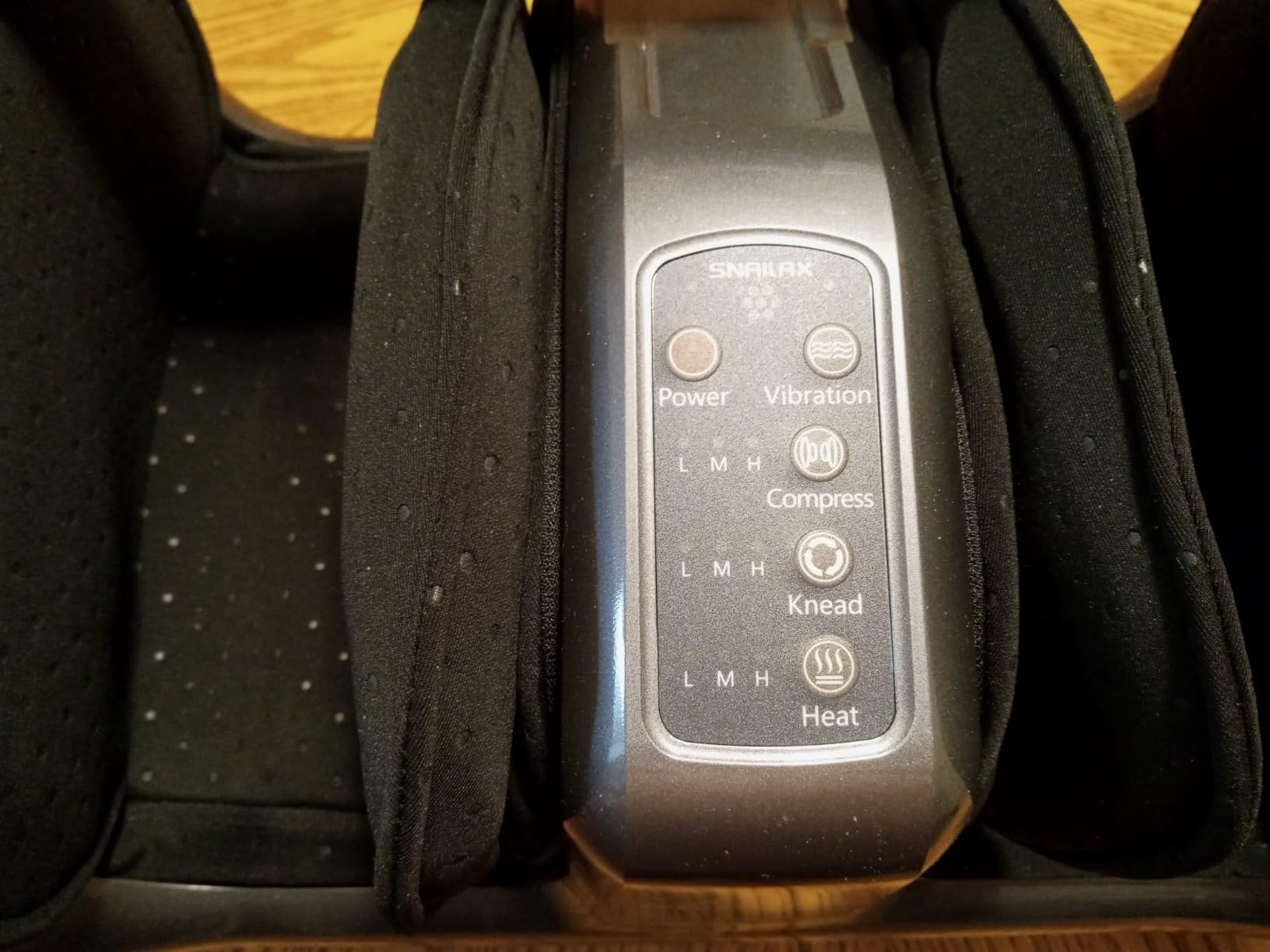 Snailax Vibration Foot Massager with Heat, Remote Control for Tired Feet customer photo 2