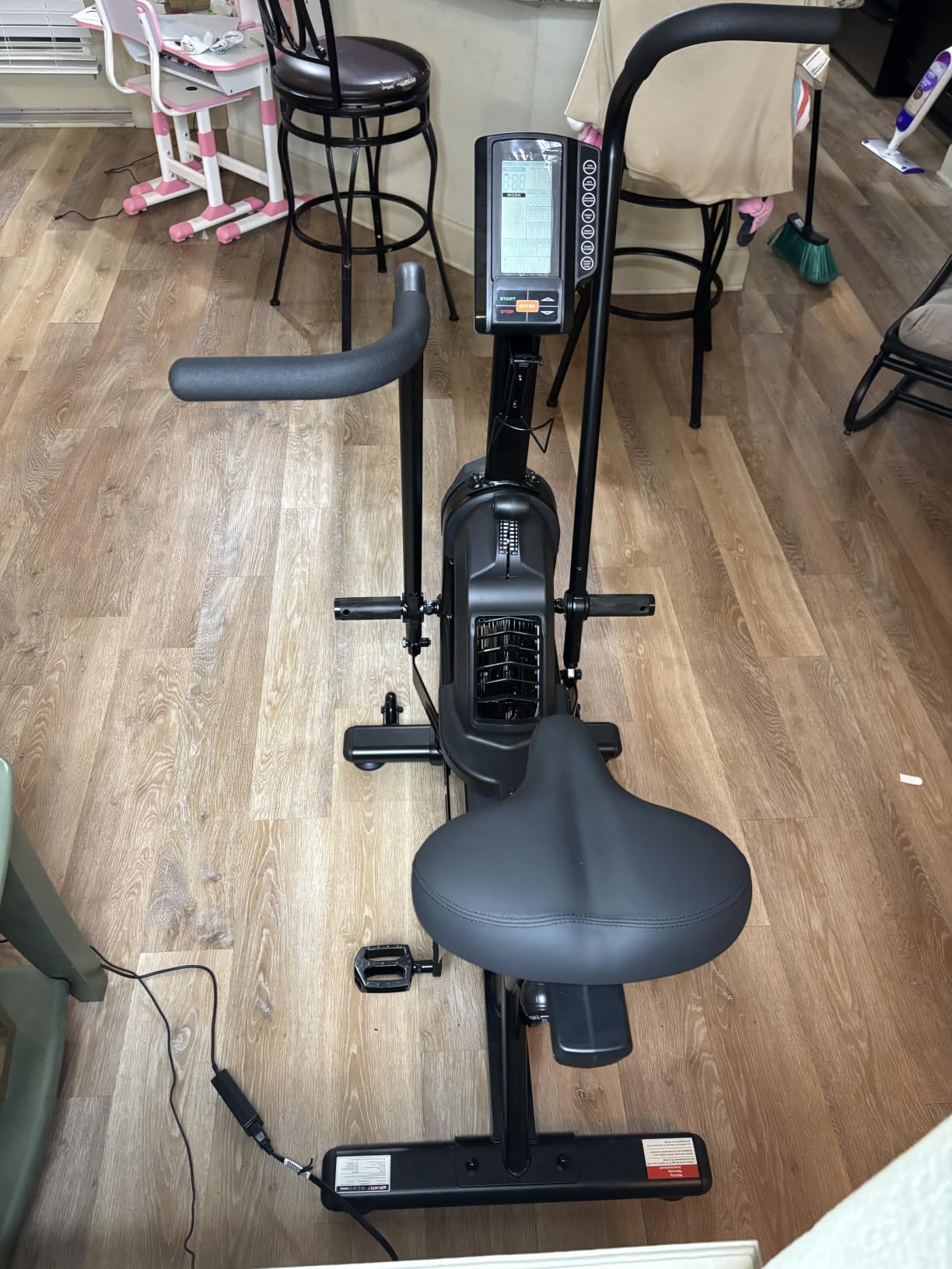 Dual Resistance Air Bike, Magnetic & Air Fan Bike with APP Connection, ISCC PLUS Certified Wind Bikes, Dual-Action Handlebars (350LBS Capacity) customer photo 1