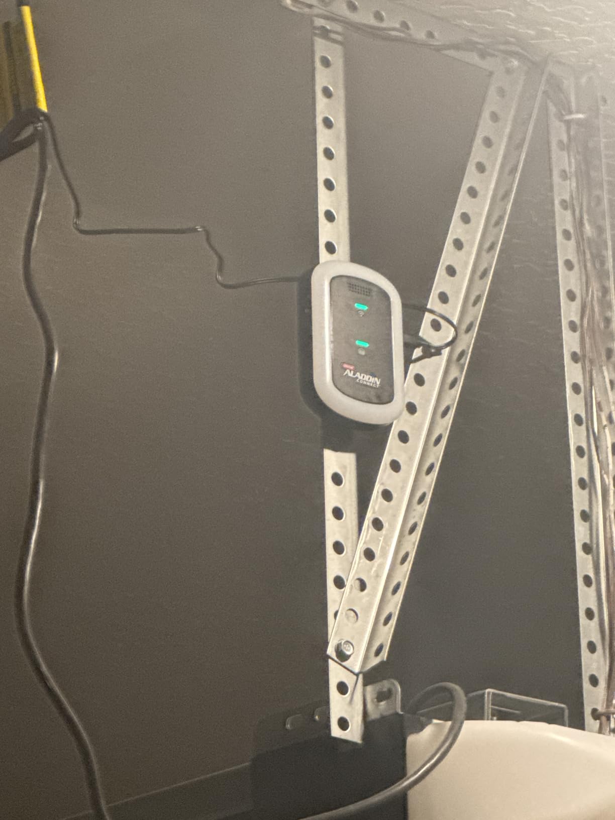 Genie Aladdin Connect Smart Garage Door Controller, Single Door Kit ALKT2-R | Wi-Fi Enabled, App Control, Works with Most Major Brands, Monitor & Control Garage from Anywhere with iOS & Android Devices customer photo 2