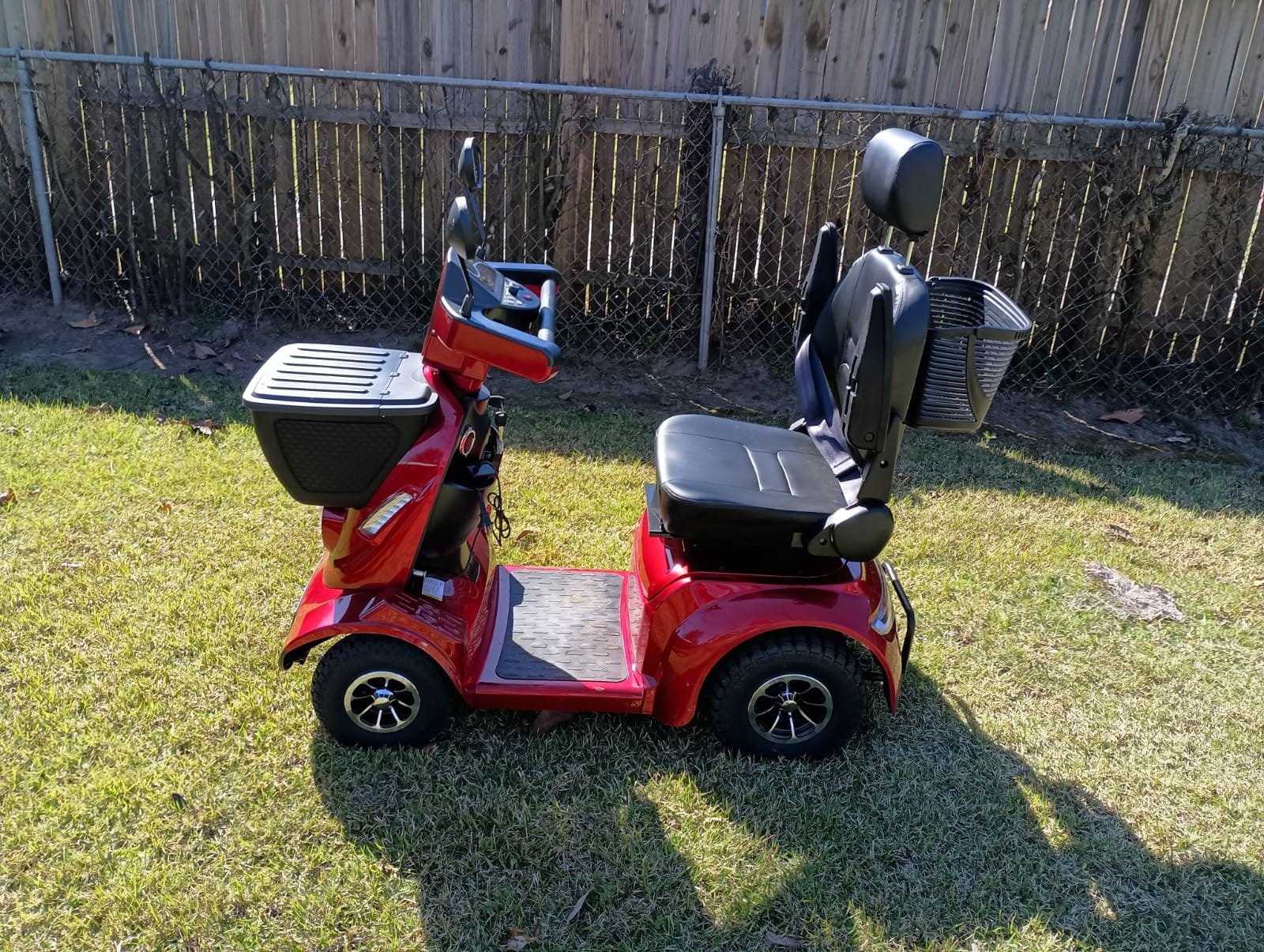 Ecomobi All-Terrain Heavy Duty Mobility Scooter for Seniors & Adults, 1000W Powerful Motor, 550 lbs Weight Capacity, 32 Mile Extended Range, 9 MPH, 13