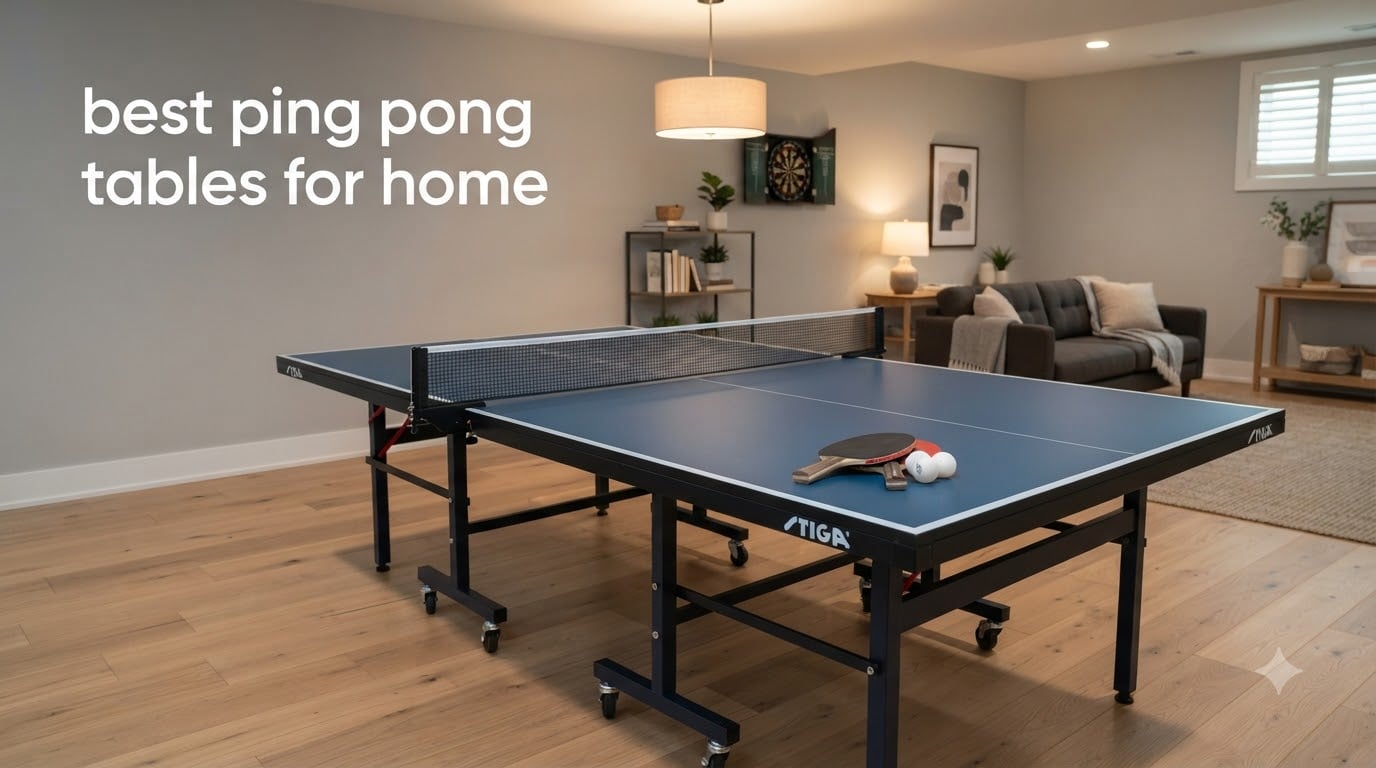 best ping pong tables for home