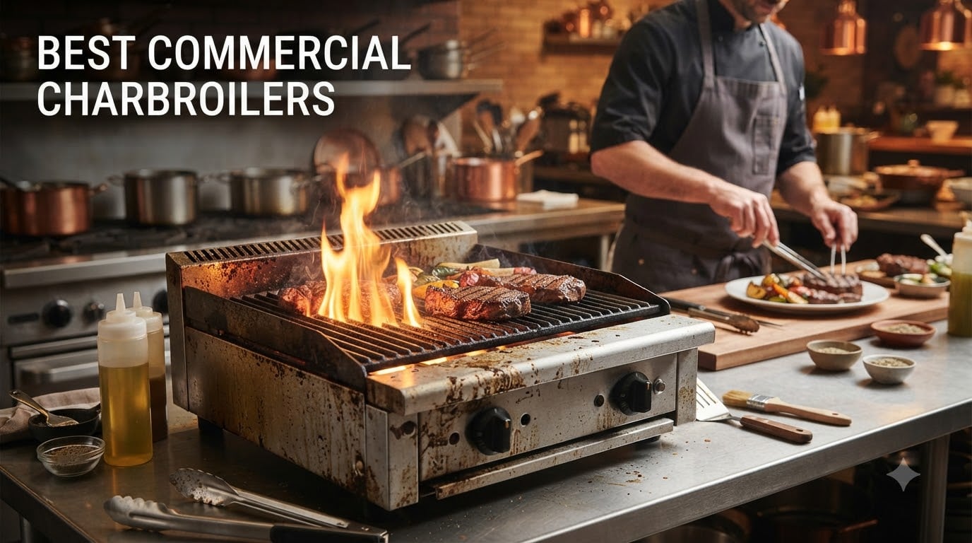 best commercial charbroilers