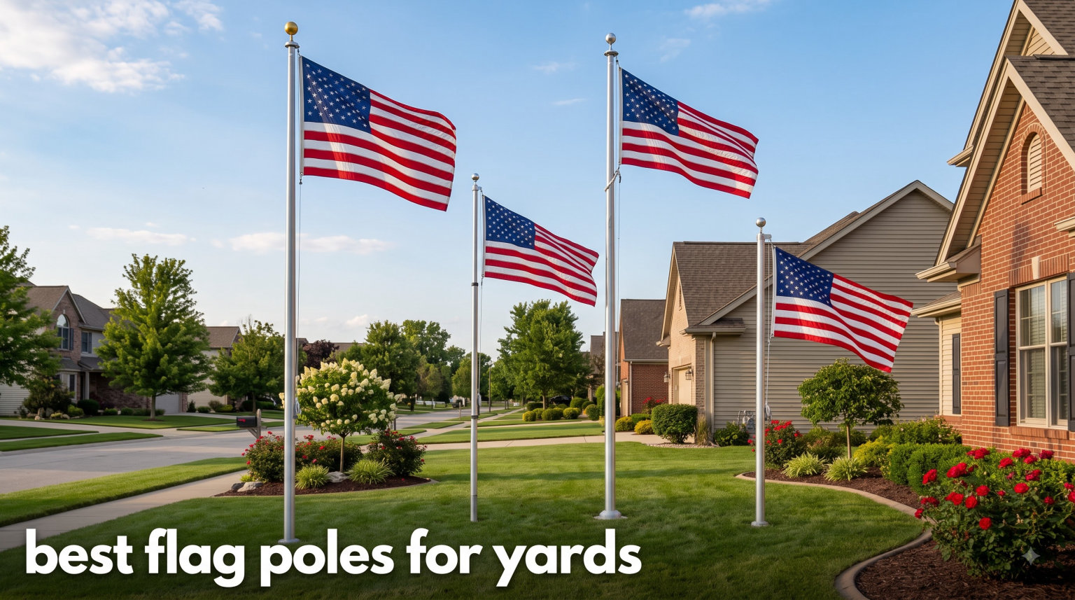 best flag poles for yards