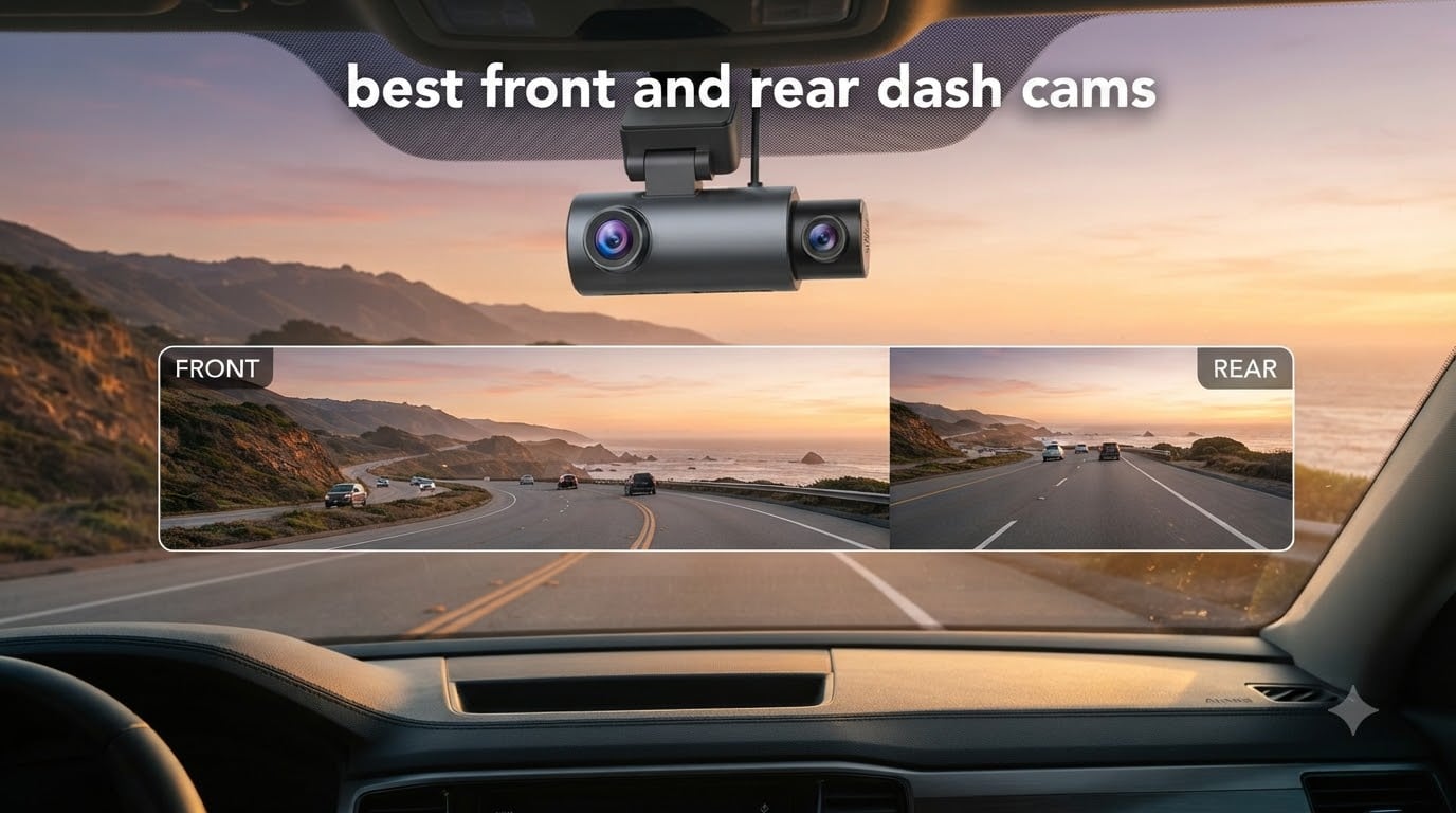 best front and rear dash cams