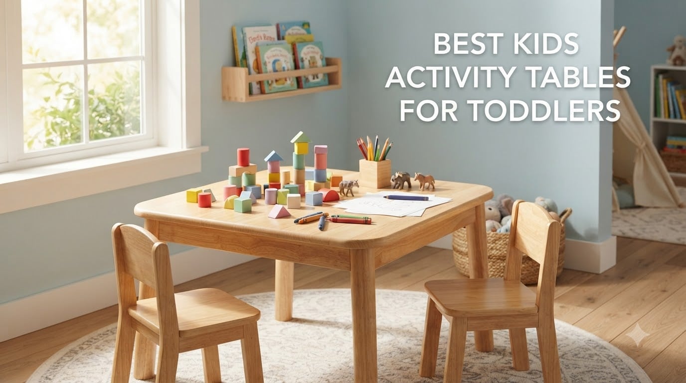 best kids activity tables for toddlers