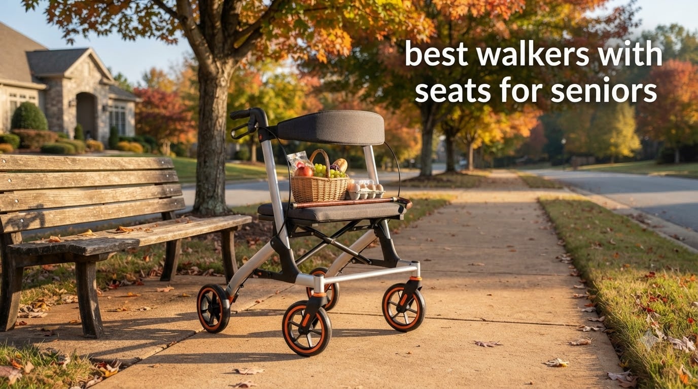 best walkers with seats for seniors