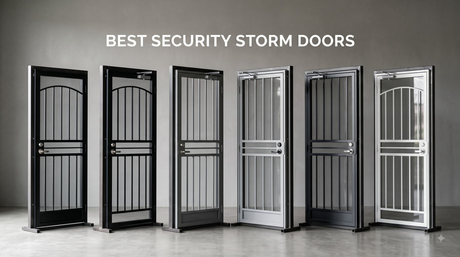 best security storm doors