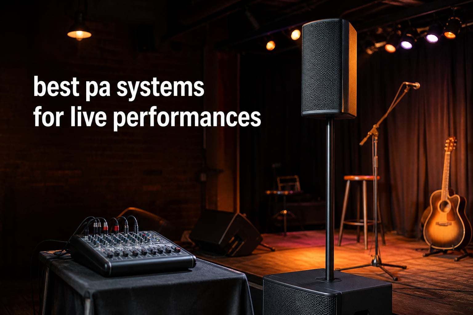 best pa systems for live performances