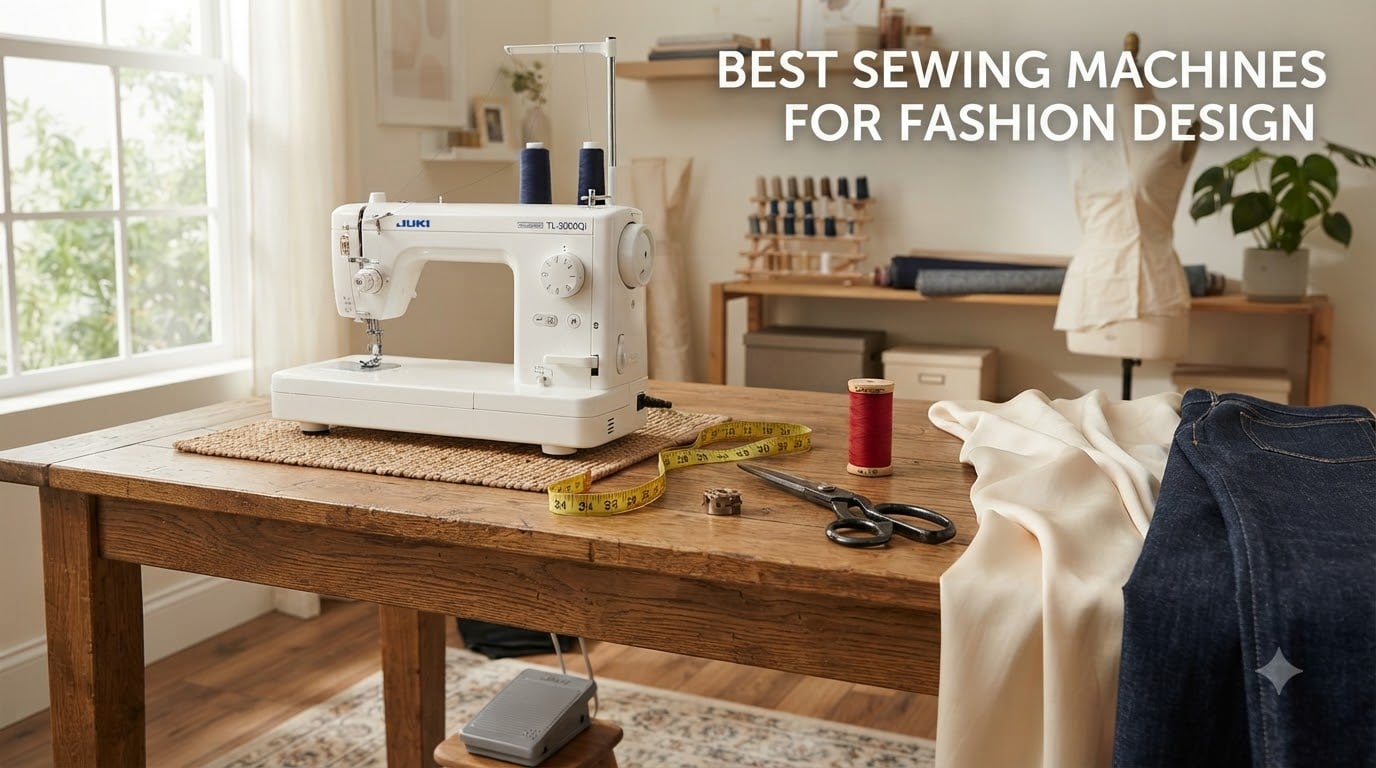 best sewing machines for fashion design