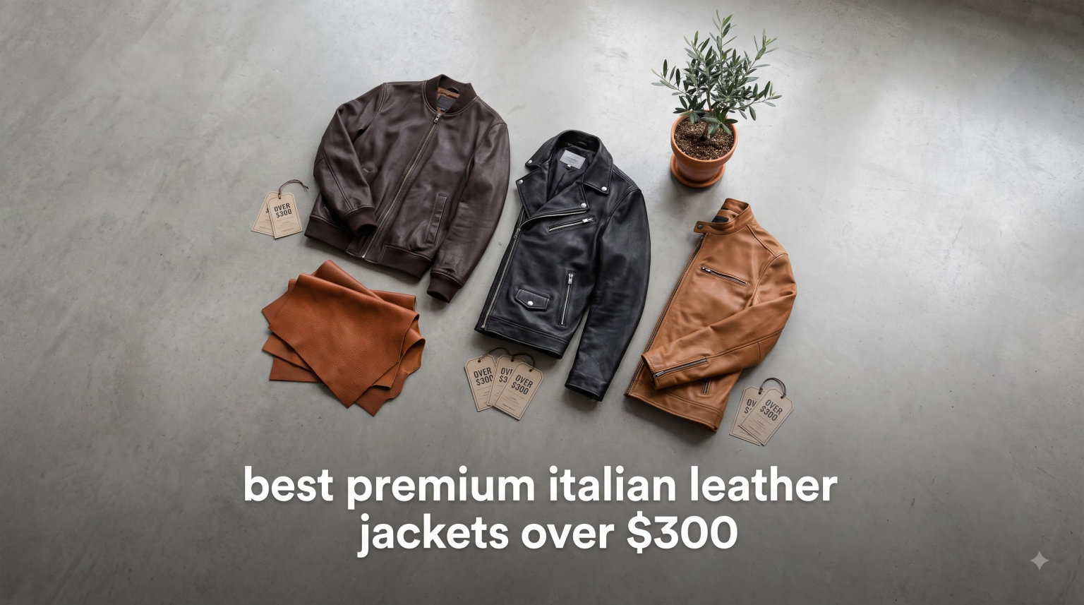 best premium italian leather jackets over $300