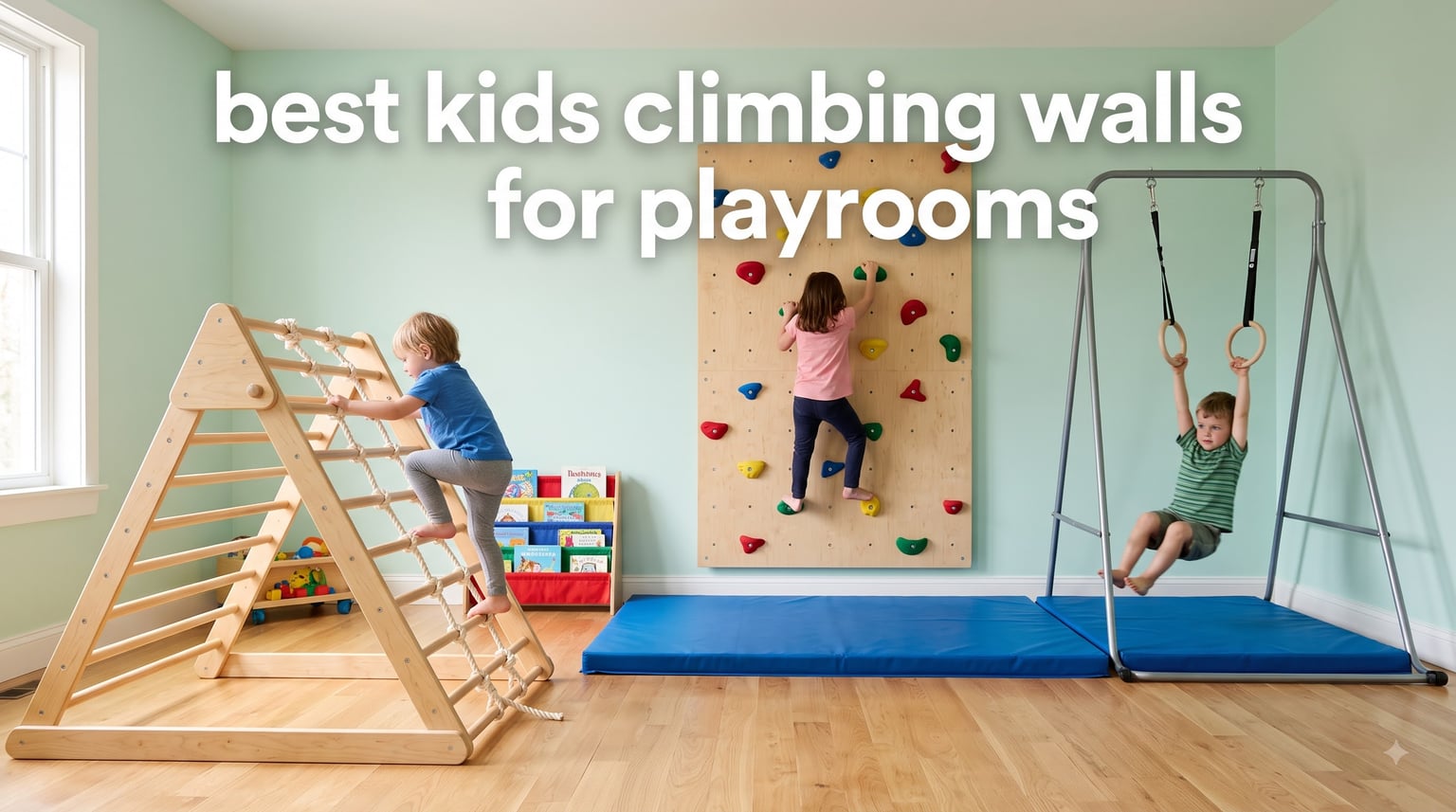 best kids climbing walls for playrooms