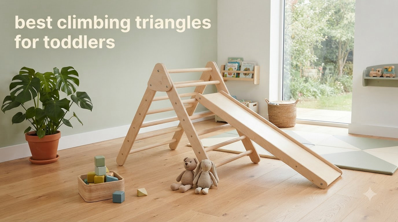 best climbing triangles for toddlers