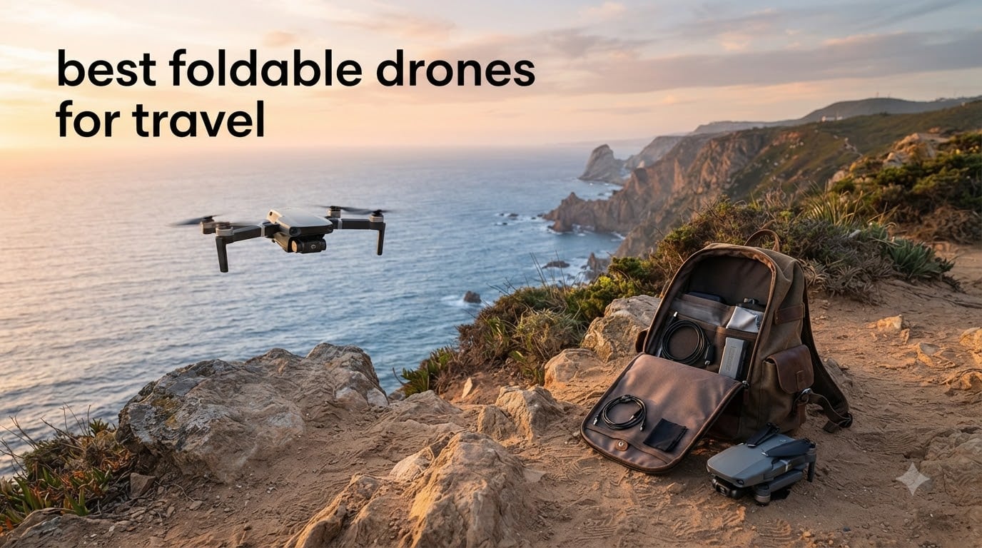 best foldable drones for travel