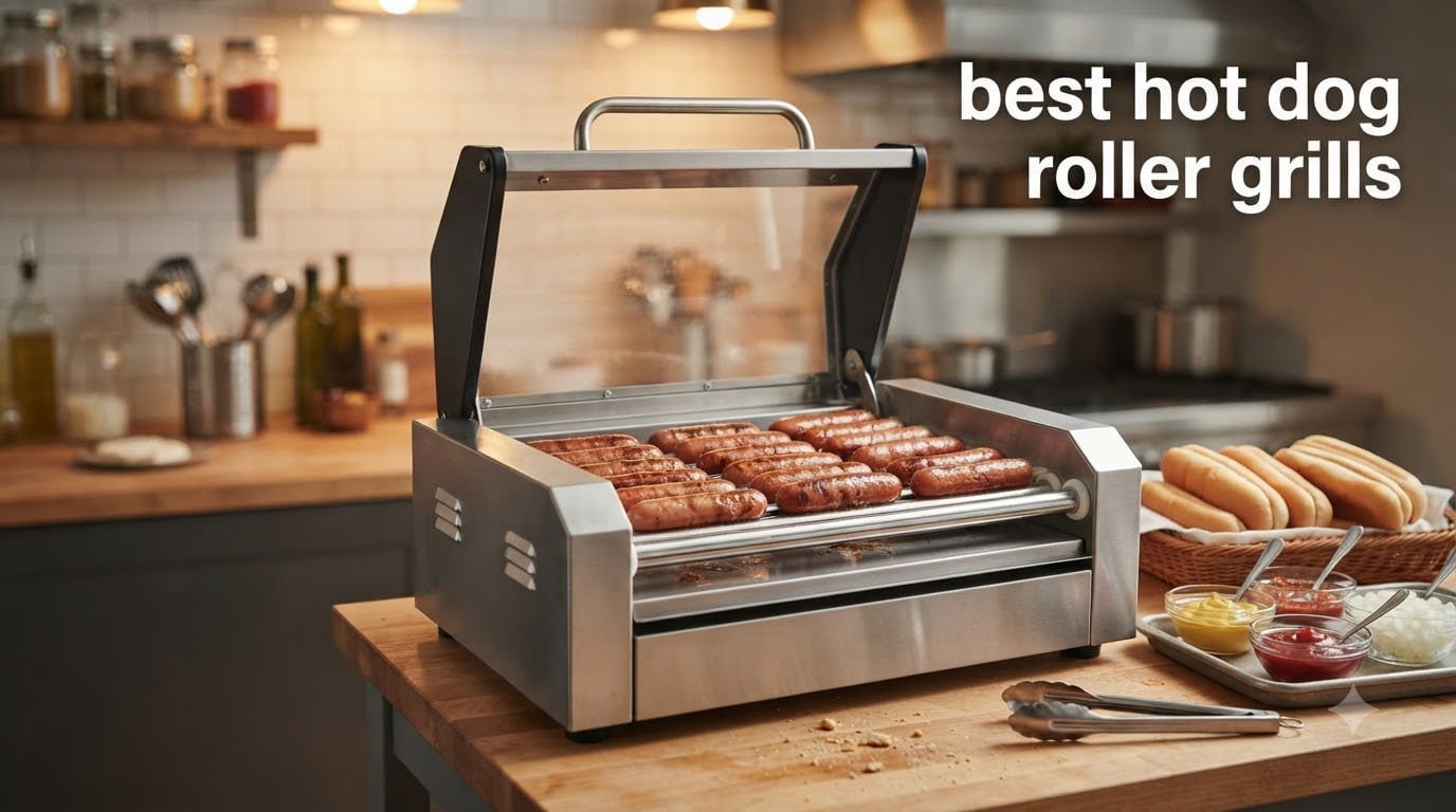 best hot dog roller grills