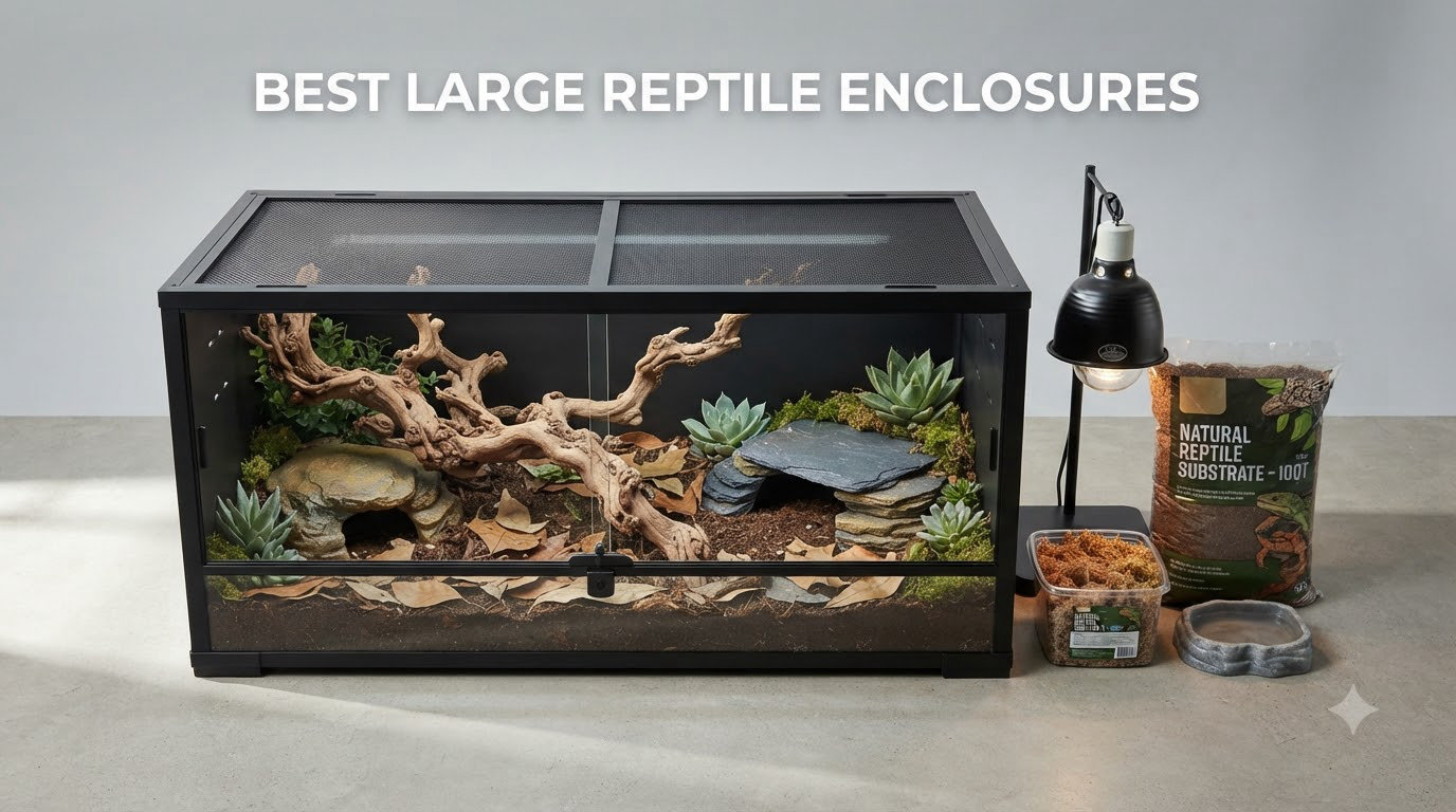 best large reptile enclosures