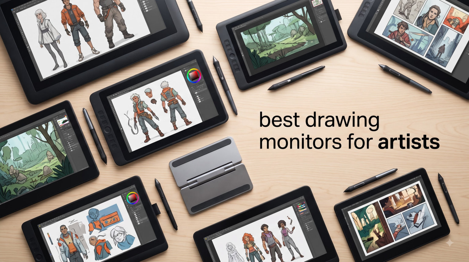best drawing monitors for artists