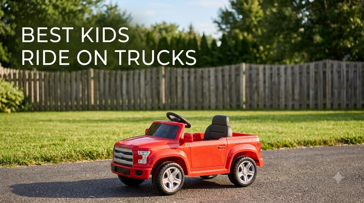 best kids ride on trucks