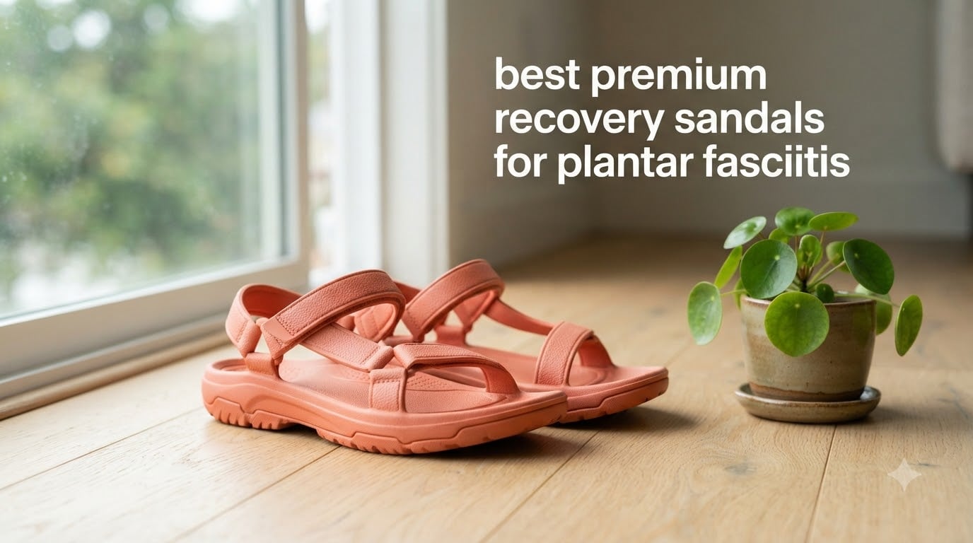 best premium recovery sandals for plantar fasciitis