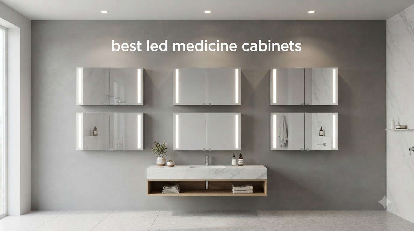 best led medicine cabinets