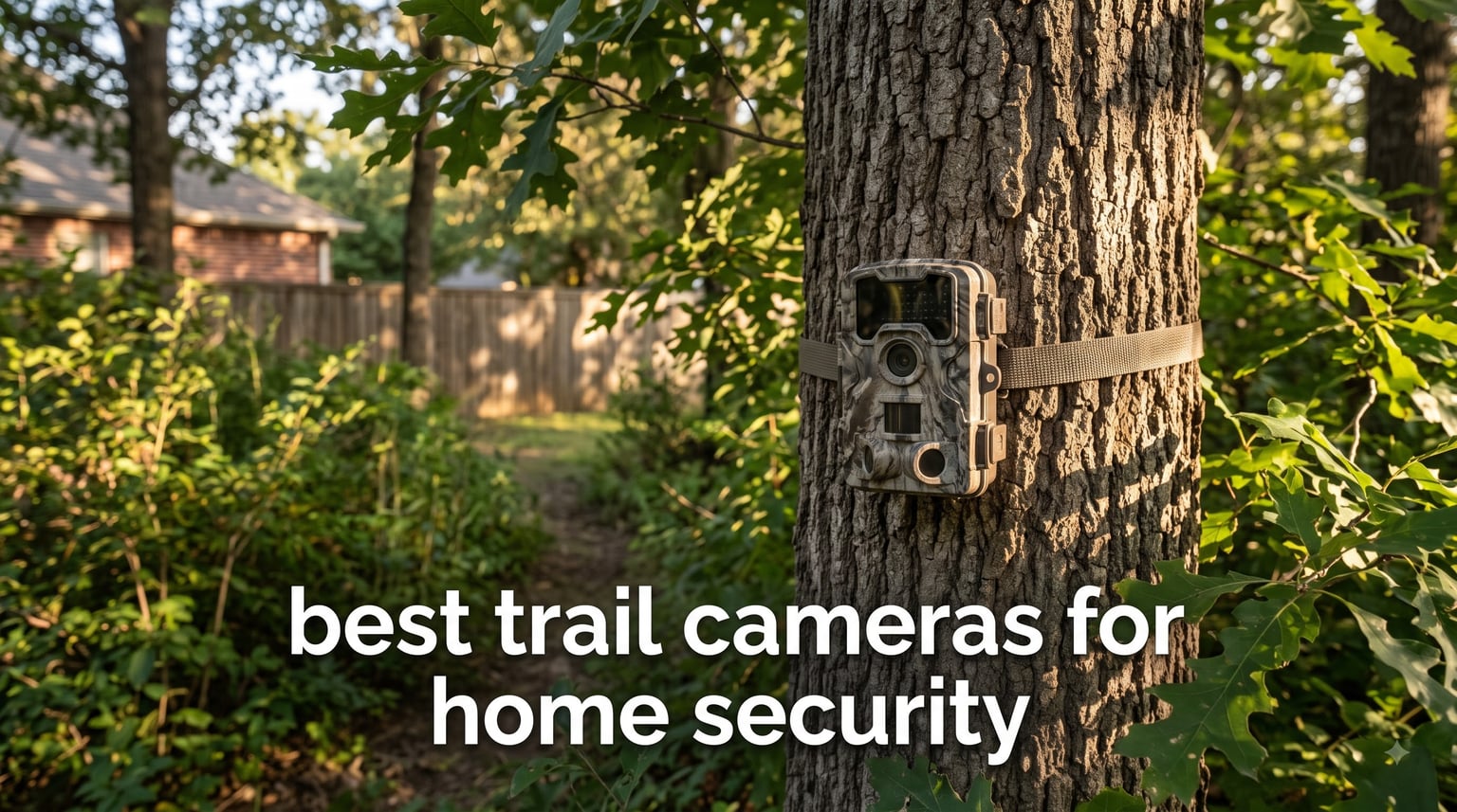 best trail cameras for home security