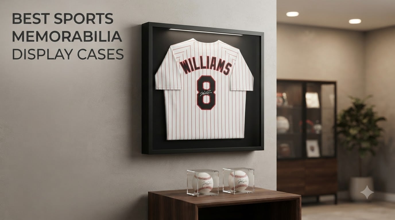 best sports memorabilia display cases