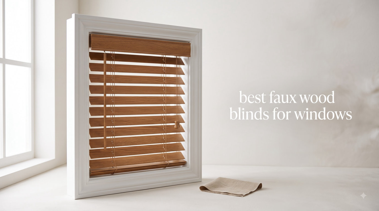best faux wood blinds for windows