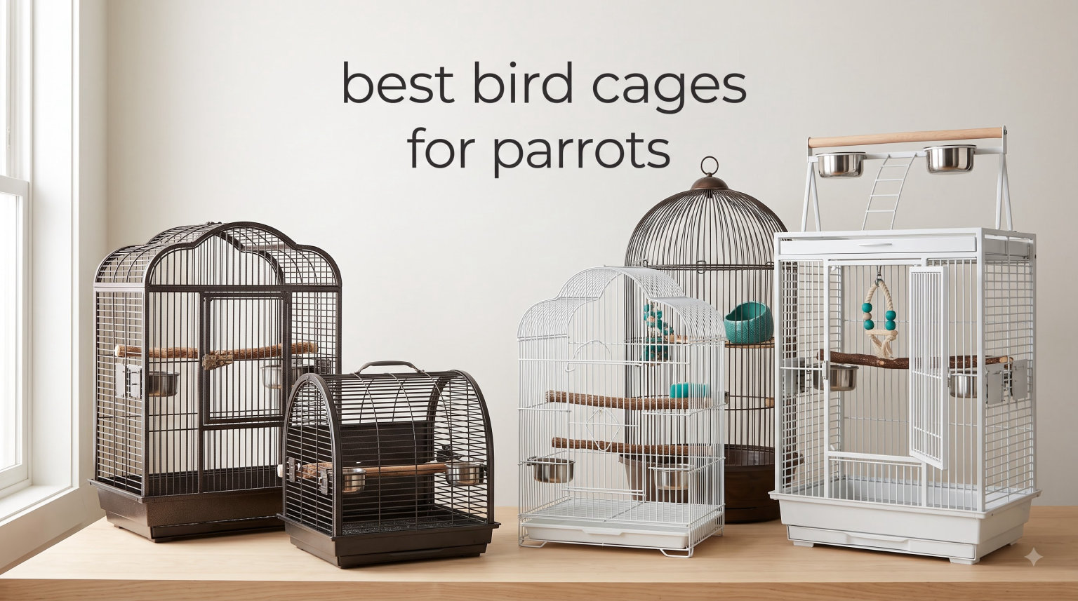 best bird cages for parrots