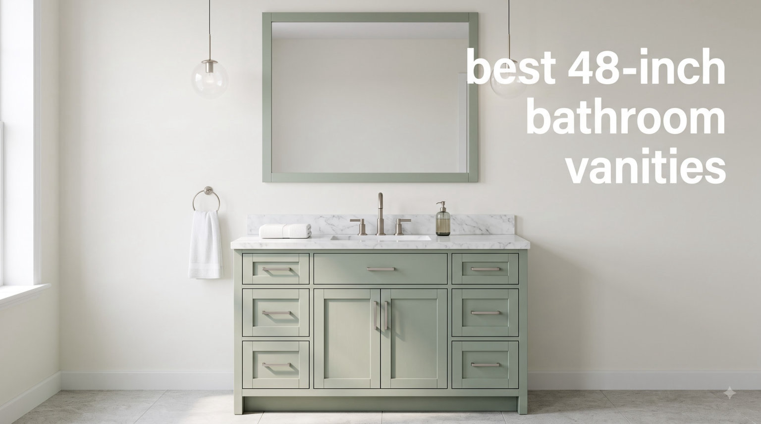 best 48 inch bathroom vanities