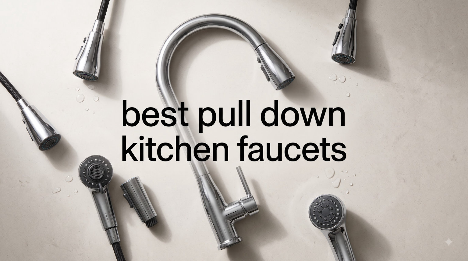 best pull down kitchen faucets