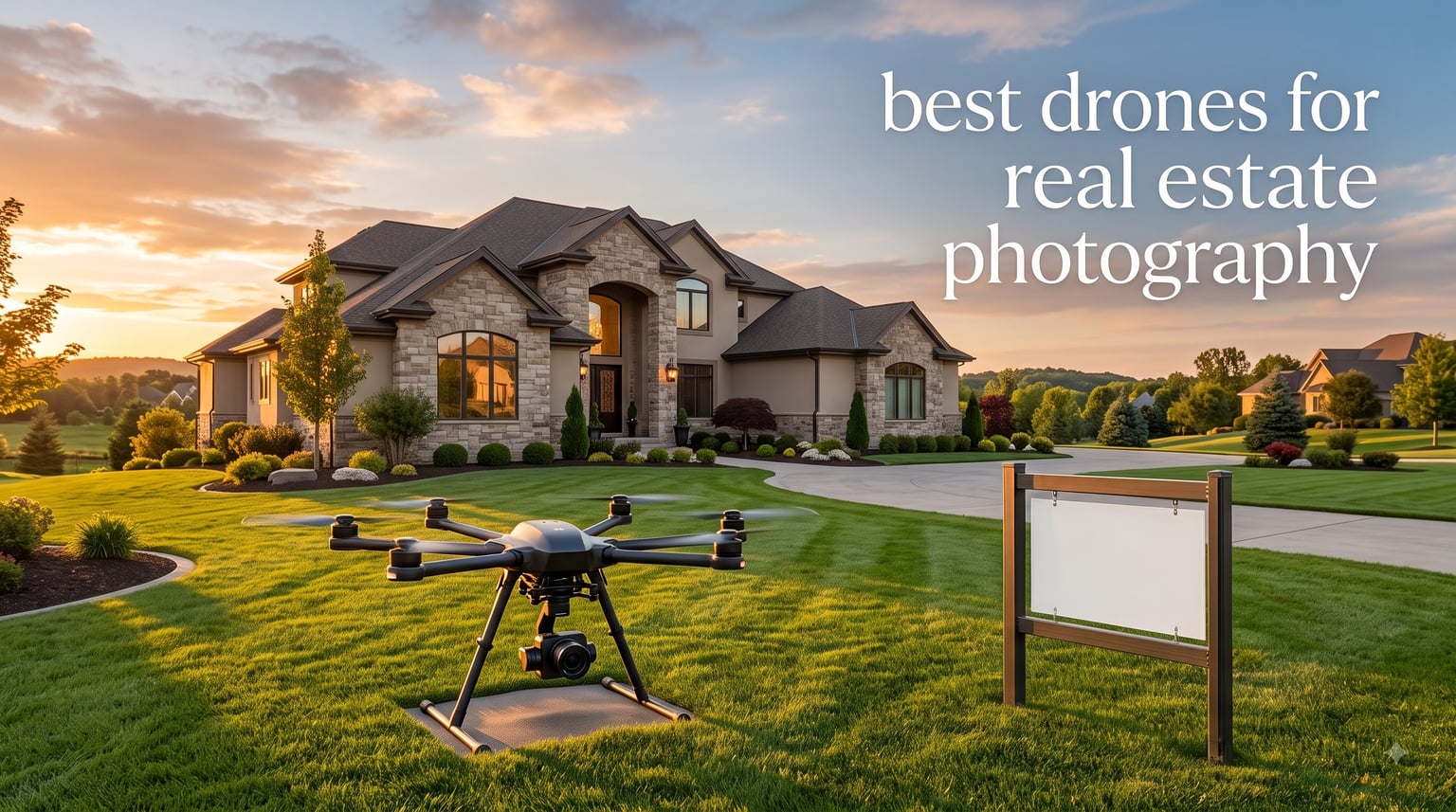 best drones for real estate photography