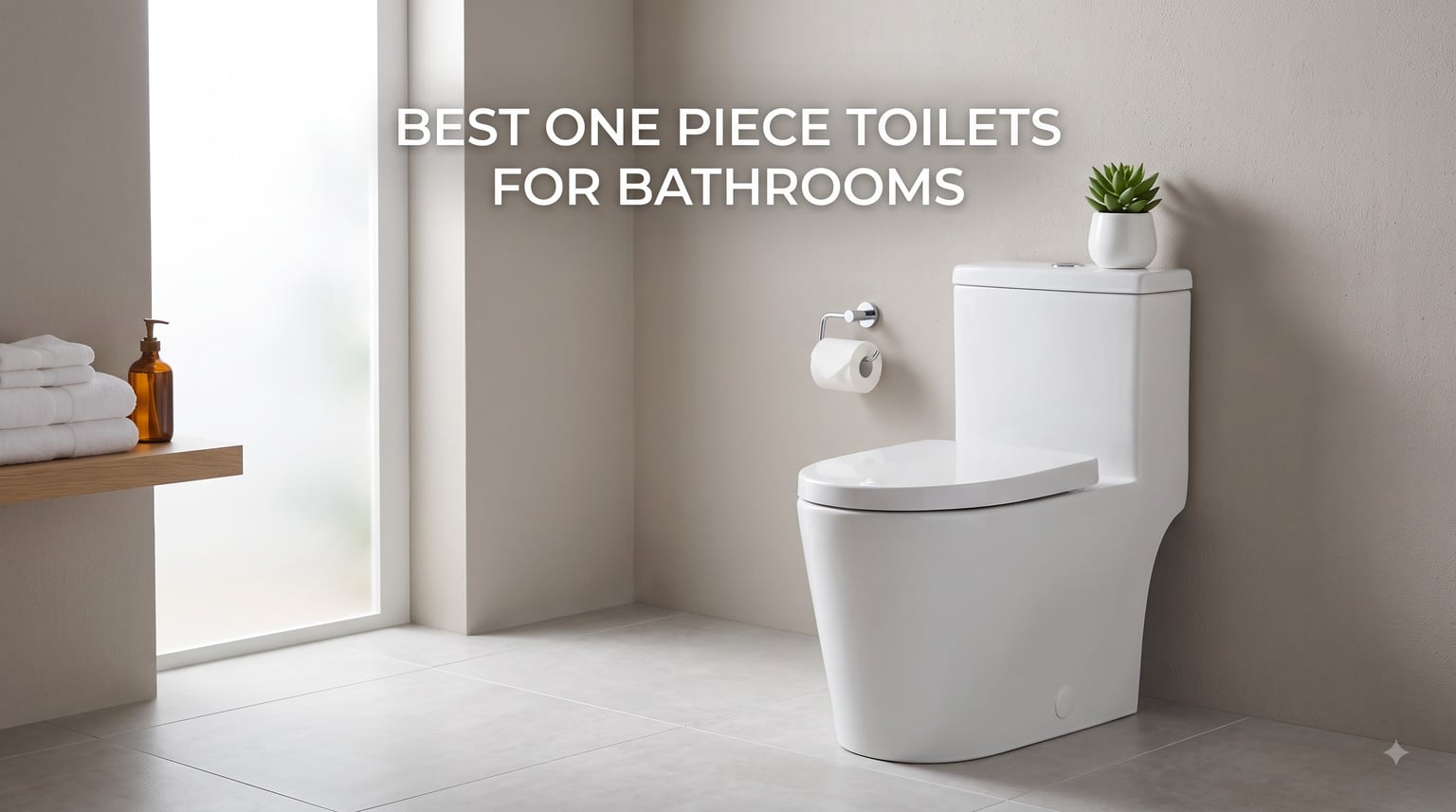 best one piece toilets for bathrooms