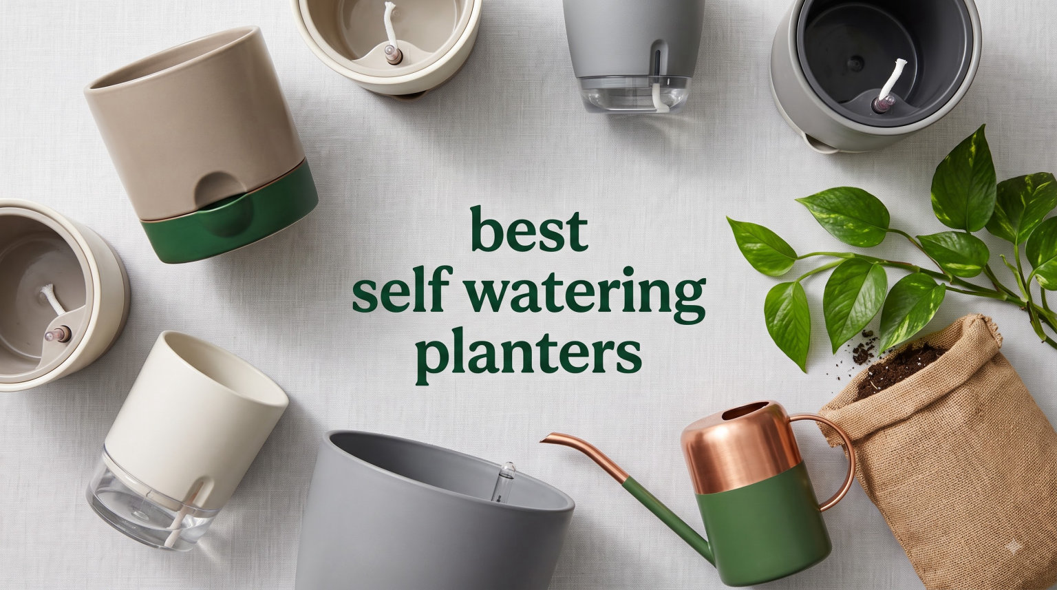 best self watering planters