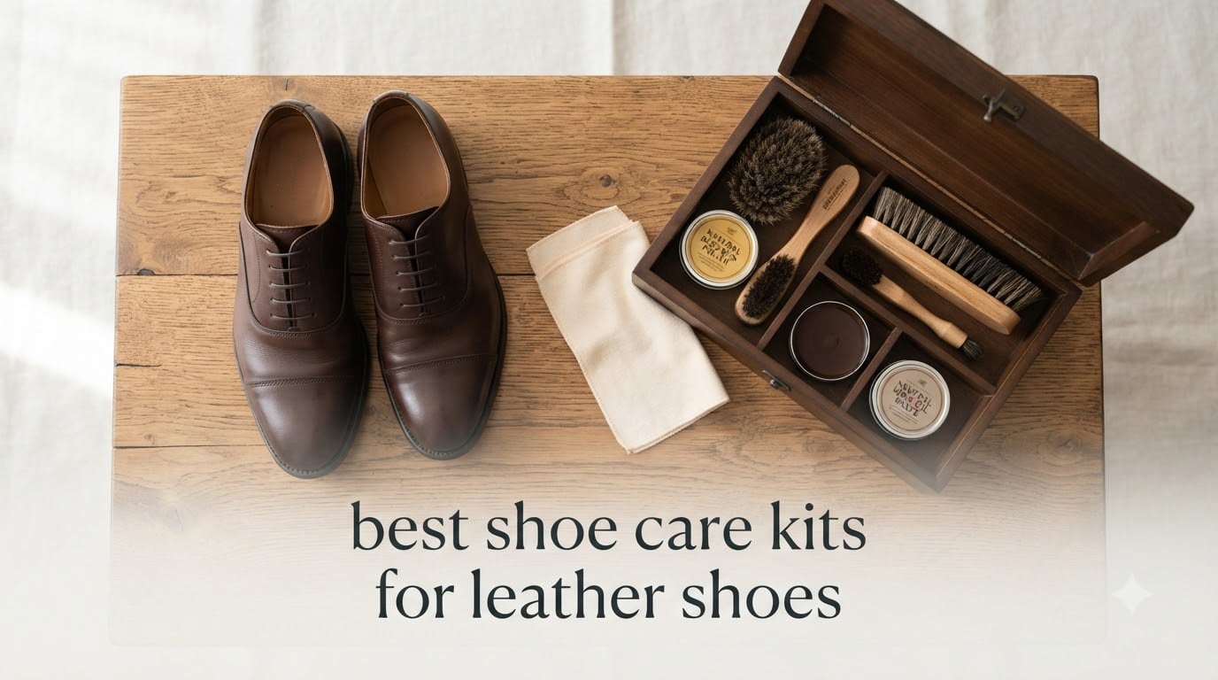 best shoe care kits for leather shoes
