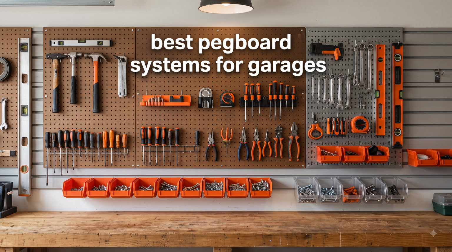 best pegboard systems for garages
