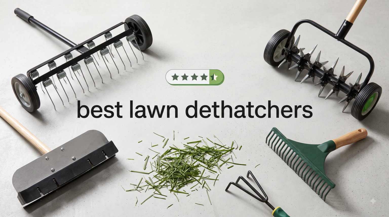 best lawn dethatchers