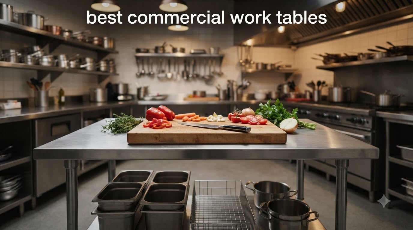 best commercial work tables