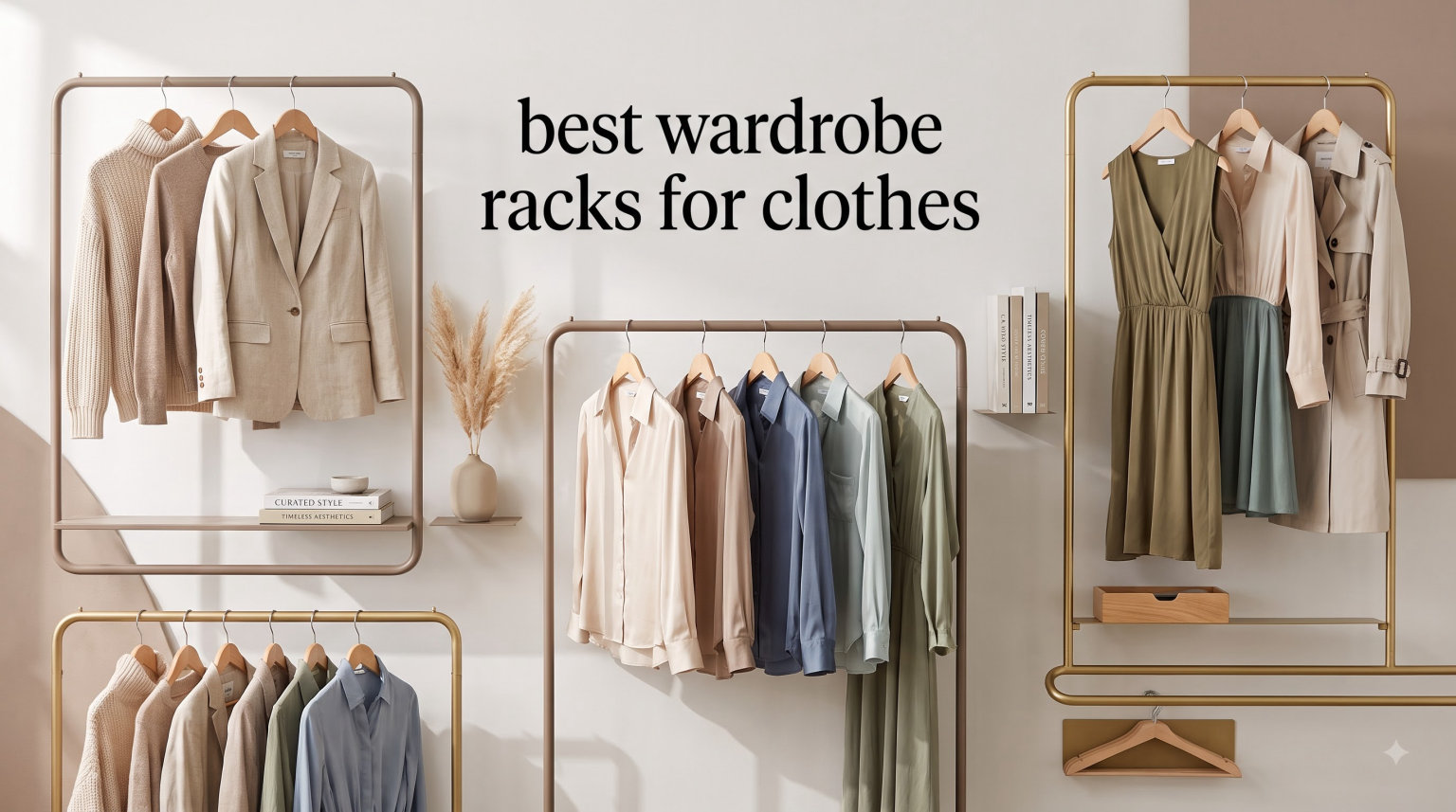 best wardrobe racks for clothes