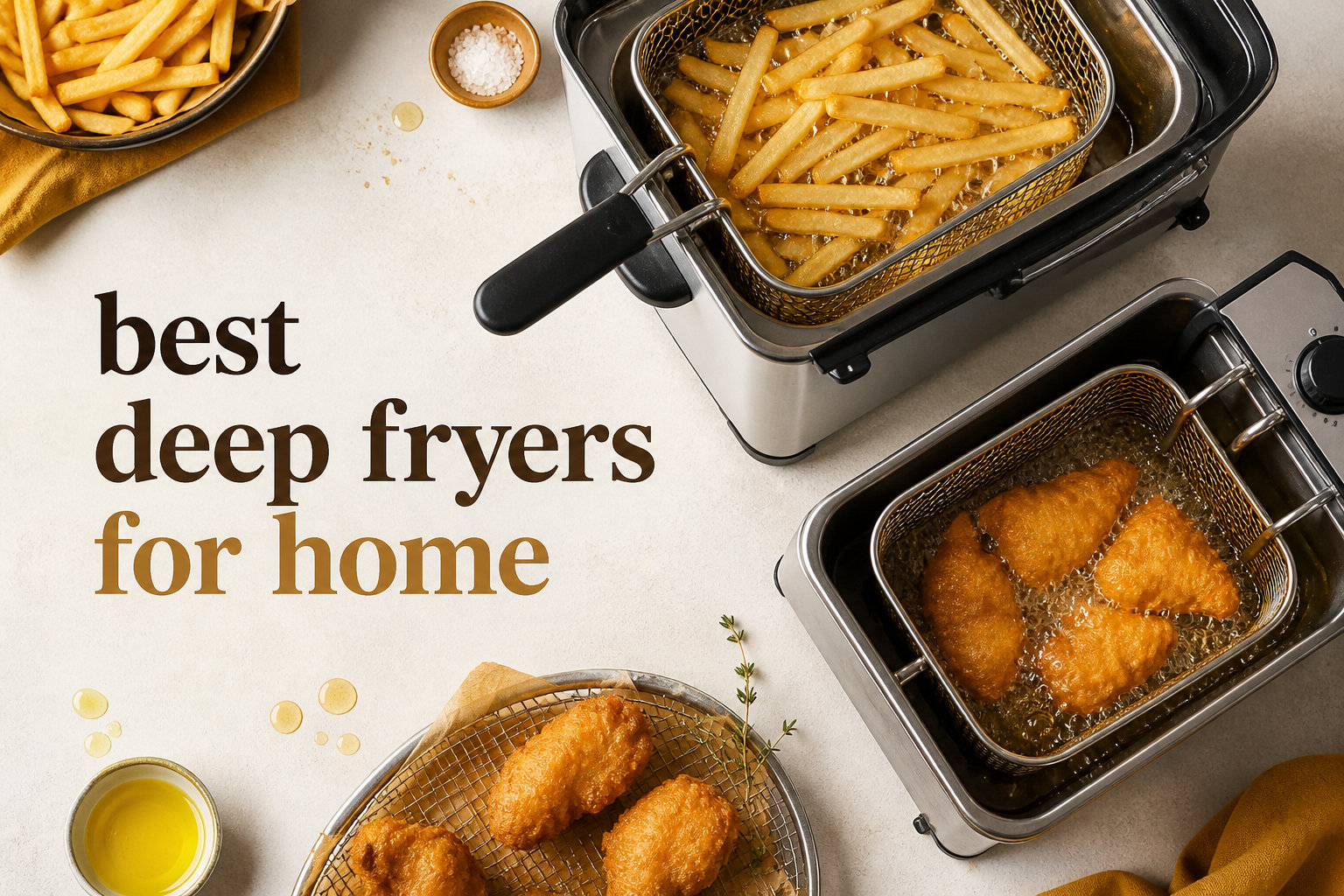best deep fryers for home